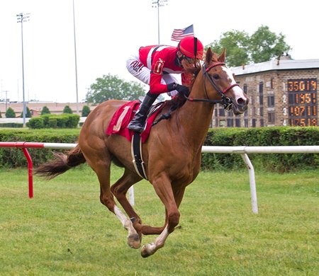 Two Emmys wins 2022 Outbound Ike Stakes at Hawthorne