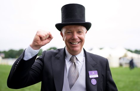 Karl Burke rejoices after Holloway Boy's shock win in Chesham Royal Ascot 18.6.22