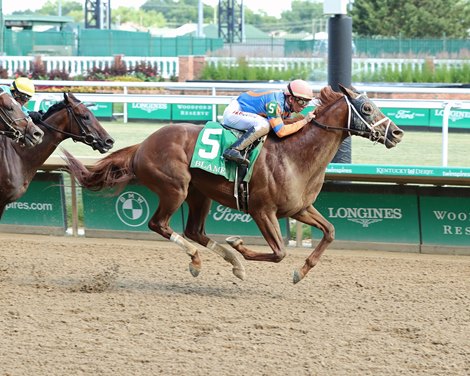 Dynamic One wins 2022 Blame Stakes at Churchill Downs