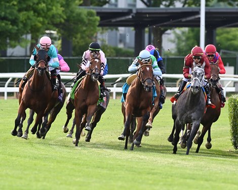 Caravel wins the INTERCONTINENTAL STAKES (GRADE 3), 6-10-22