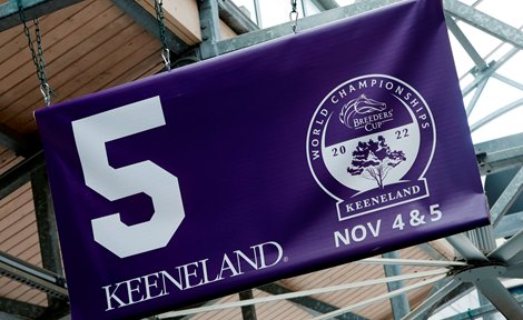 Announcing the Keeneland Breeders' Cup after the Fall 2022 Encounter.