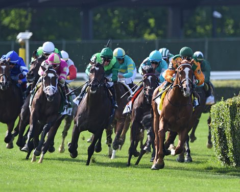 Classic Causeway Wins 2022 Caesars Belmont Derby Invitational Stakes at Belmont Park