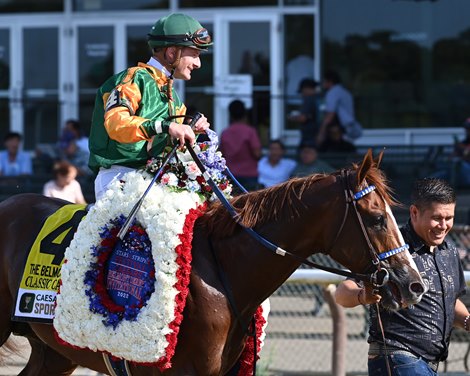 Classic Causeway Wins 2022 Caesars Belmont Derby Invitational Stakes at Belmont Park