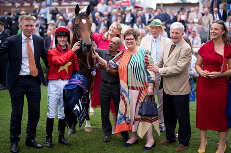 Highfield Princess and connections after the Nunthorpe<br>
York 19.8.22 Pic: Edward Whitaker