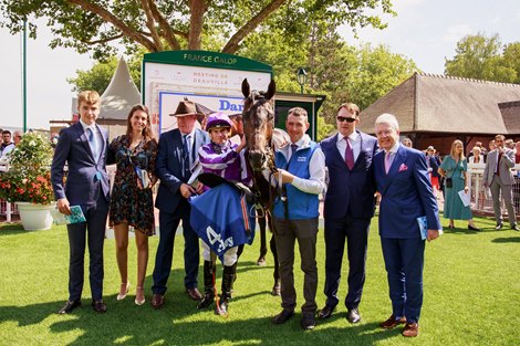 Blackbeard (R. Moore) wins Darley Prix Morny Gr.1 in Deauville, 21/08/2022, photo: Zuzanna Lupa