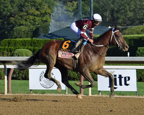 Epicenter wins the 2022 Travers Stakes at Saratoga