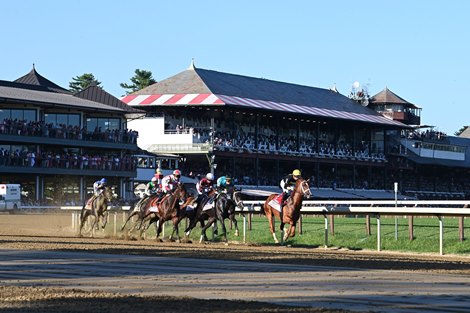 Epicenter wins the 2022 Travers Stakes at Saratoga