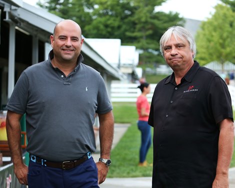 Ron Blake and Hanzley Albina<br>
2022 Keeneland September Yearling Sale
