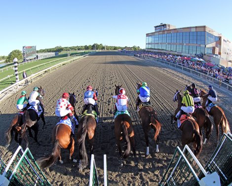 The start of the 52nd Billion Shares (GI) Run at Parx on September 24, 2022. Photo by: Chad B. Harmon