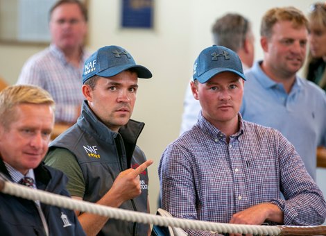 Eddie Lineham And Dan O'Meara<br>
Tattersalls Somerville Sale<br>
06/09/22