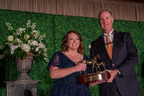 TOBA awards at Keeneland on, Saturday Sept. 10, 2022  in Lexington, Ky. Photo by Mark Mahan Mahan Multimedia