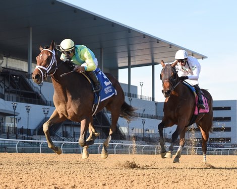 Les Bon Temps wins 2022 Maid of the Mist Stakes at Belmont at the Big A