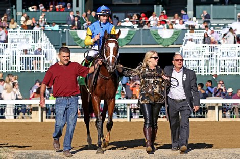October 9, 2022: No. 12 and Hewinneris wins the second class 
