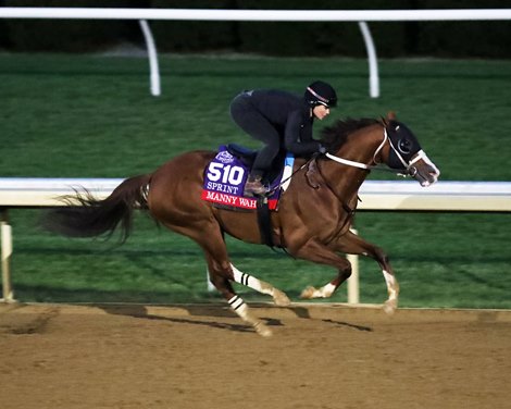 Manny Wah - Work - Keeneland - 102822