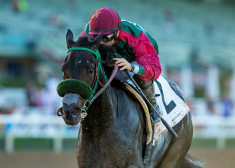 Passanrando and jockey Umberto Rispoli win the $175,000 Golden State Juvenile Saturday, October 29, 2022 at Santa Anita Park, Arcadia, CA.<br><br />
Benoit Photo