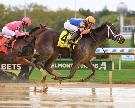 Chocolate Gelato wins Frizette Stakes on Sunday, October 2, 2022 at Belmont in Big A