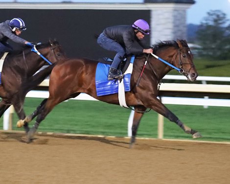 Epicenter (Outside) - 5f in 1:00.20 - KEE - 102322