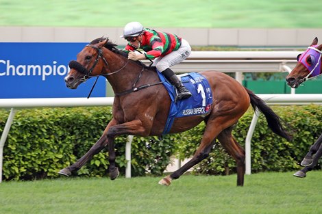Russian Emperor wins the 2022 Standard Chartered Champions &amp; Chater Cup at Sha Tin
