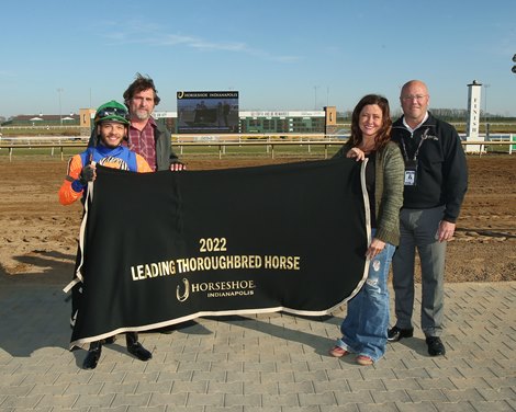 Longleggedlaverne - 2022 Leading Thoroughbred Horse - Horseshoe Indianapolis - 112322