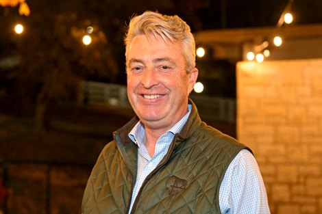 Keeneland Rep Tony Lacy at the Keeneland November Breeding Stock Sale in Lexington, KY on November 7, 2022.