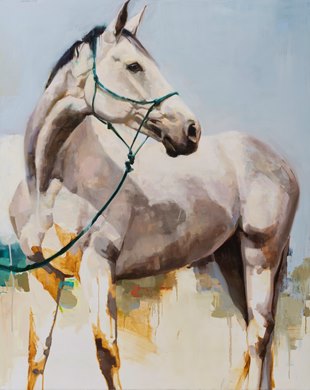 The Gray by Diana Tremaine - Sports Art Auction 2022