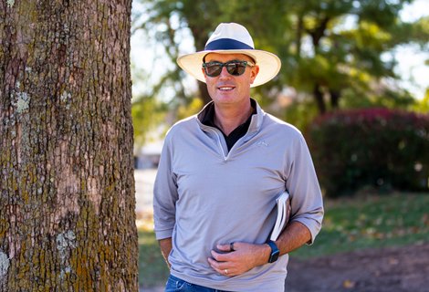 Tom Ryan at the Keeneland November Breeding Stock Sale