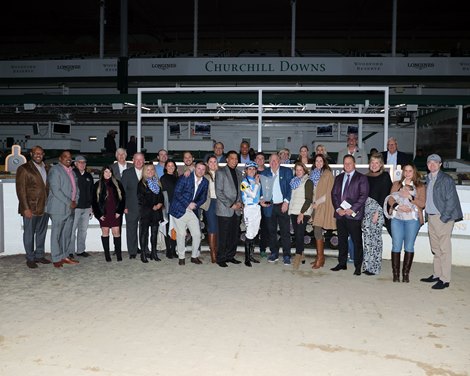 Hoosier Philly wins the Golden Rod Stakes on Saturday, November 26, 2022 at Churchill Downs