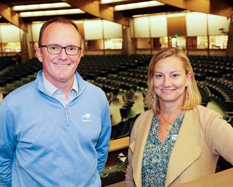 Cormac Breathnach, Shannon Arvin, November 2022 Sale at Keeneland