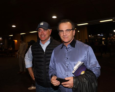 Donato Lanni, John Sikura, 2022 Fasig-Tipton November Sale