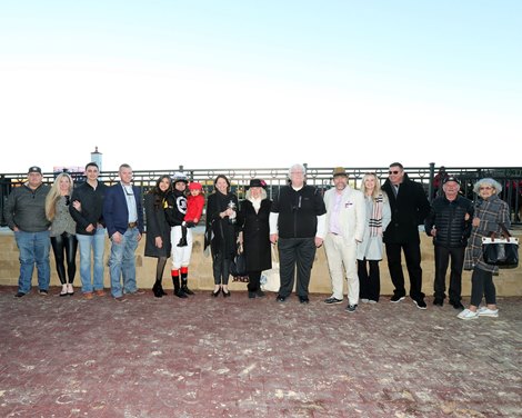 Bal Harbour wins the Tinsel Stakes on Saturday, December 17, 2022 at Oaklawn Park