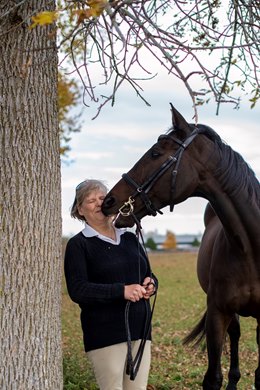 Jillian Wainwright and Sunny (formerly Money Talks)