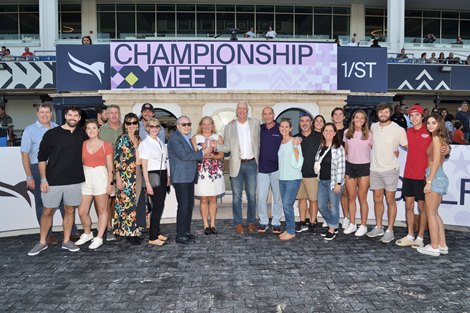 Dreaming of Kona wins the Mucho Macho Man Stakes on Sunday, January 1, 2023 at Gulfstream Park