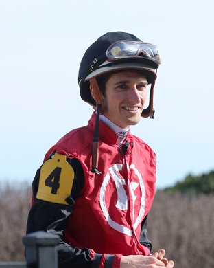 Jockey Keith Asmussen's first career win at Oaklawn with Papa Rocket for coach D. Wayne Lukas on January 14, 2023