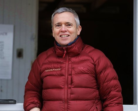Mark Taylor at the All Ages Horse Sale January 2023 on January 8, 2023