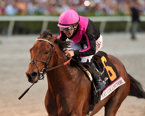 Art Collector wins the 2023 Pegasus World Cup Invitational Stakes at Gulfstream Park