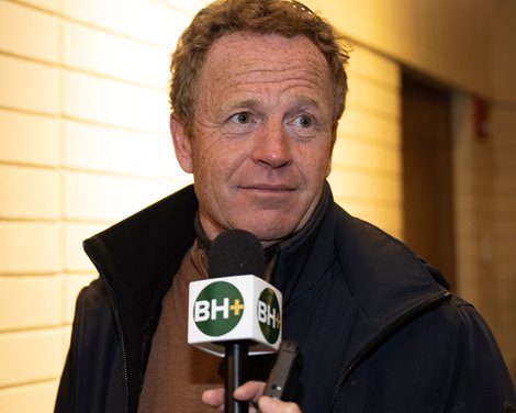 Neal Clarke  with Bedouin Bloodstock Keeneland January sale at Keeneland in Lexington, Ky., on Jan. 7, 2023