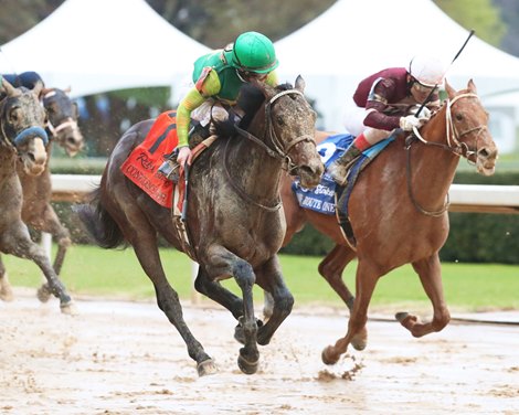 Confidence Game wins the Rebel Stakes on Saturday, February 25, 2023 at Oaklawn Park