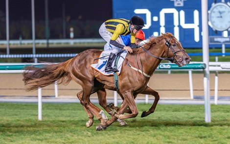 Sharar wins the 2023 Jumeirah Derby at Meydan