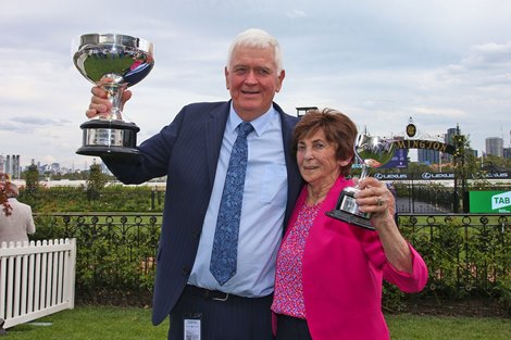 Legarto wins the 2023 Australian Guineas at Flemington Racecourse<br><br />
ridden by Michael Dee and trained in New Zealand by Ken and Bev Kelso