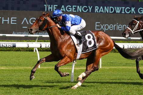 Communist wins the 2023 Randwick Guineas at Randwick<br><br />
ridden by Zac Purton and trained by Michael Freedman