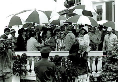 1983 Kentucky Derby trophy presentation