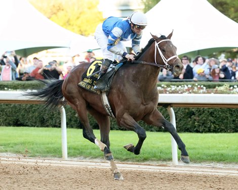 Angel of Empire wins the Arkansas Derby on Saturday, April 1, 2023 at Oaklawn Park