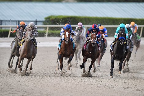 Forte wins the 2023 Florida Derby at Gulfstream Park