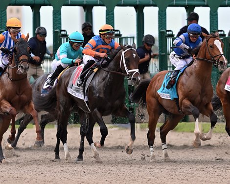 Forte wins the Florida Derby on Saturday, April 1, 2023 at Gulfstream Park