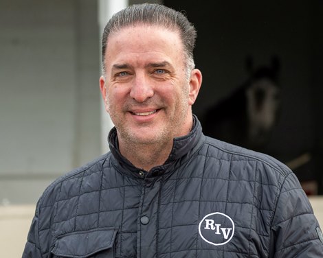 Larry Rivelli at Churchill Downs in Louisville, Ky., on May 1, 2023.