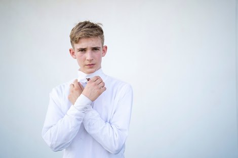 17-year-old Harry Davies on Thursday morning Bahrain 17.11.22 Pic: Edward Whitaker