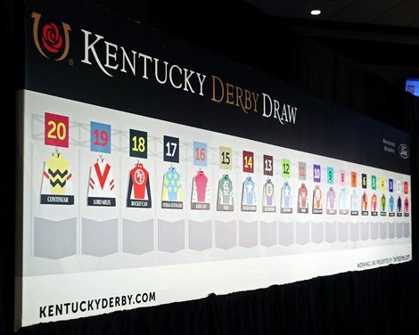 Kentucky Derby 2023 Draw - CD - 050123