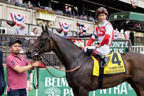 Marketsegmentation wins the 2023 New York Stakes at Belmont Park