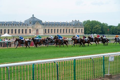 Andromede wins the Grand Handicap De Lamorlaye Longines, Hippodrome de Chantilly, Chantilly, France, Mathea Kelley, 6/18/23