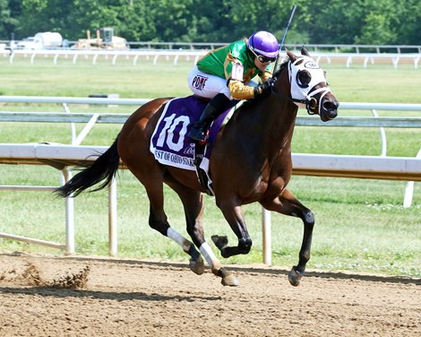 Squid wins the 2023 Best of Ohio Diana Stakes at Belterra Park